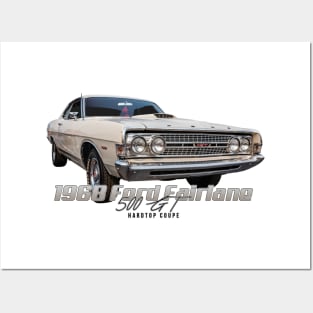 1968 Ford Fairlane 500 GT Hardtop Coupe Posters and Art